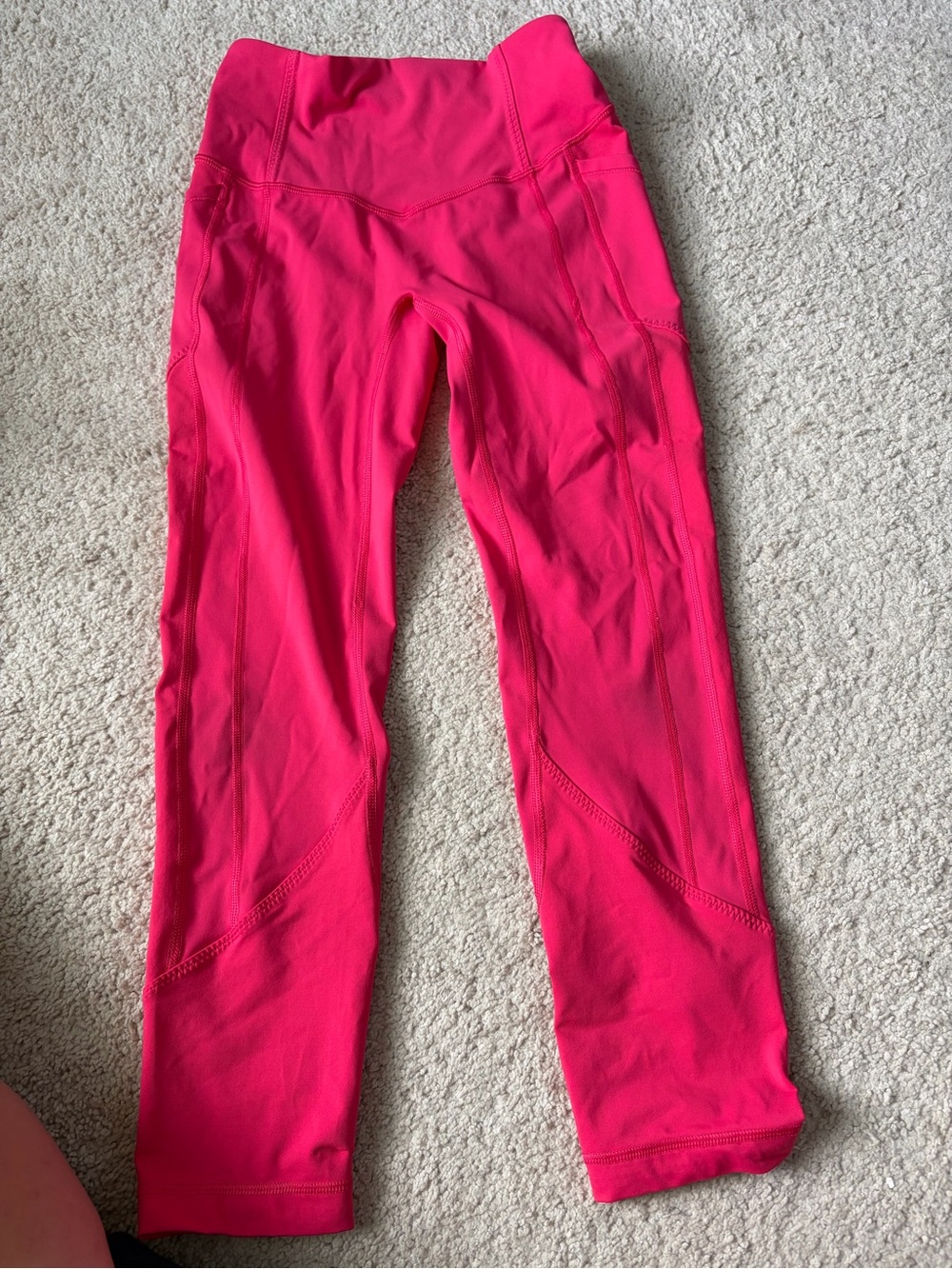 lululemon athletica Bright Hot Pink Leggings